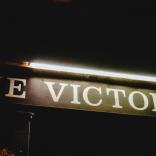 Sign showing Victoria Dalston venue from the outside